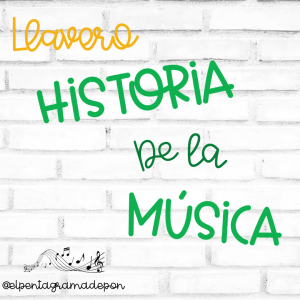 LLAVERO DE HISTORIA DE LA MÚSICA