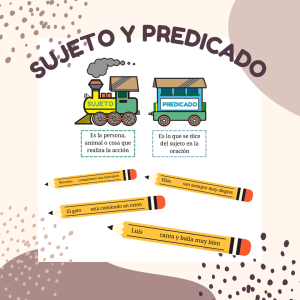 SUJETO Y PREDICADO