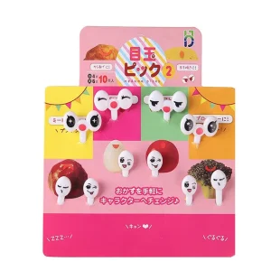 Mini picks Ojitos Claun set x10