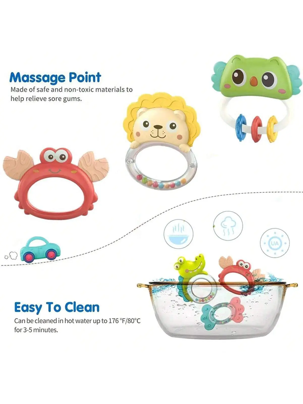 Set de sonajas 6 Piezas (Handbell) - Imagen 4