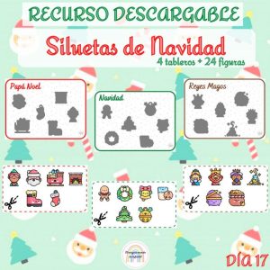 Siluetas de Navidad