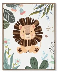 Cuadro lienzo animal león Selva Item