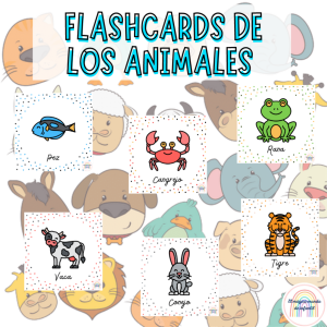FLASHCARDS DE LOS ANIMALES