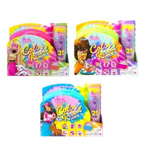 Barbie Color Reveal Tie-Die Peel Playset – 5500