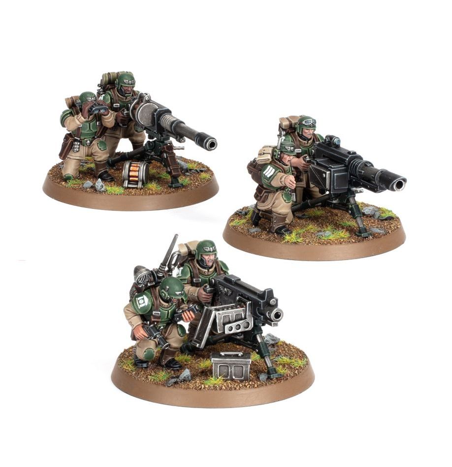 Warhammer 40.000 – Astra Militarum: Escuadra de Armas Pesadas - Imagen 2