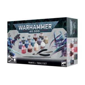 Warhammer 40.000 – Set de Pinturas y Herramientas