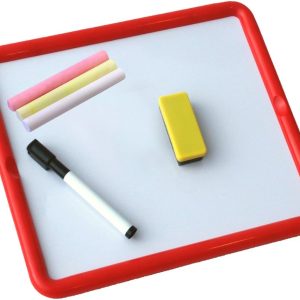 Pizarra con 2 caras metálicas