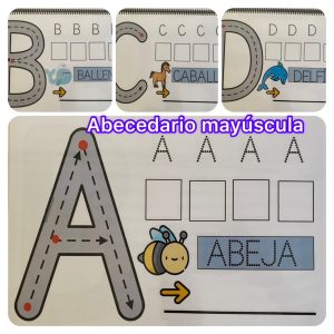 Abecedario de mayúsculas