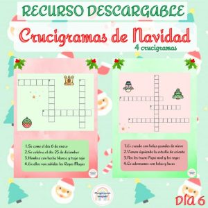 Crucigramas de Navidad