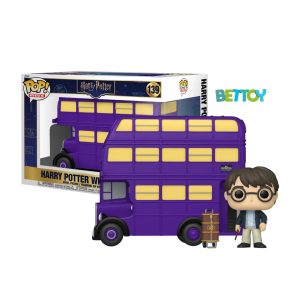 Funko Pop Rides 139 Harry Potter Con Knight Bus