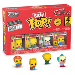 Funko Bitty Pop Los Simpson Pack de 4 Serie 1
