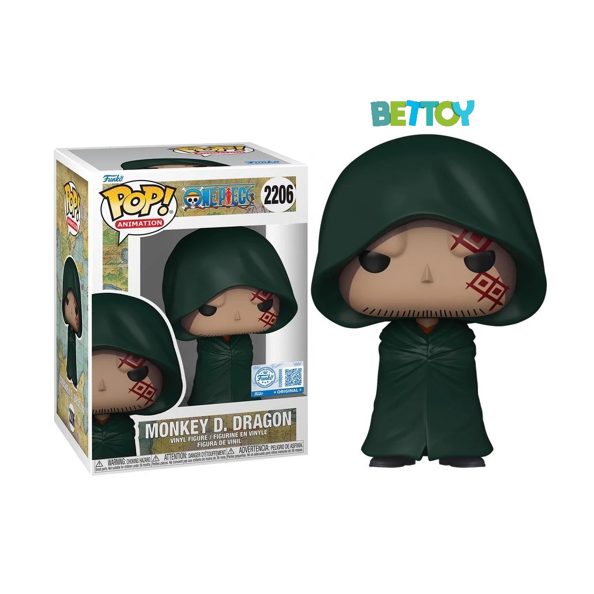 Funko Pop Animation 2206 Monkey D Dragon