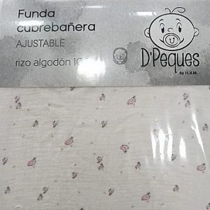 Funda cambiador cómoda pollitos D`Peques