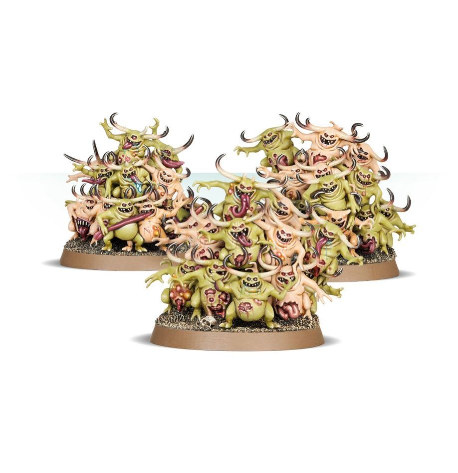 Warhammer Age Of Sigmar – Maggotkin Of Nurgle: Nurglings - Imagen 2