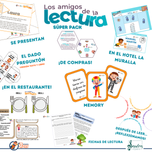 PACK LOS AMIGOS DE LA LECTURA