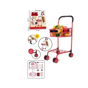 Carrito Supermecado Rojo – 10423