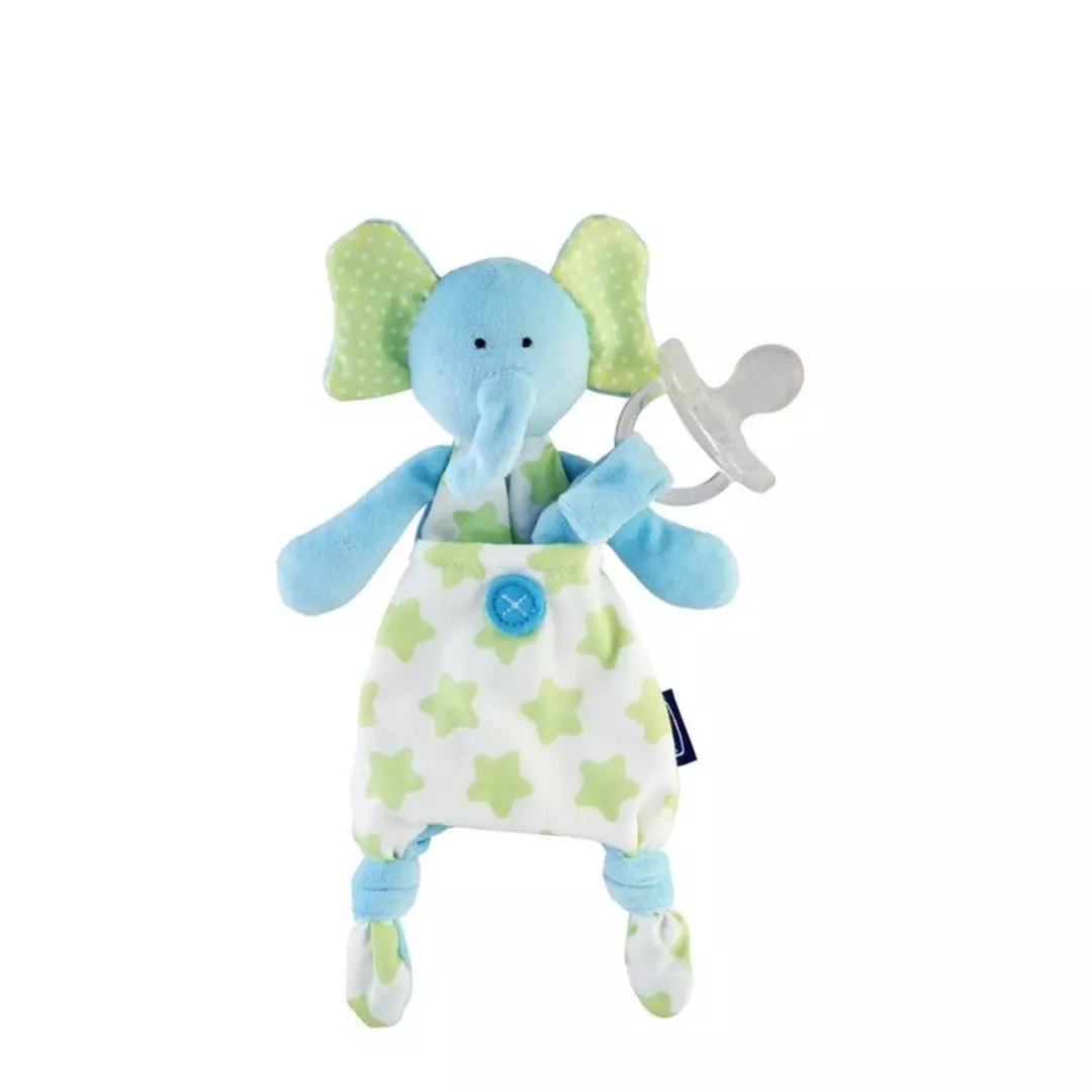 Chicco Porta Chupete Pocket Friend Elefante – 12505 - Imagen 2