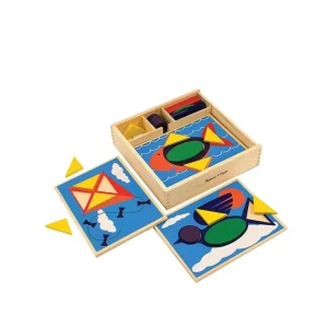 Melissa y Doug Bloques de Patrones de Madera – 13716