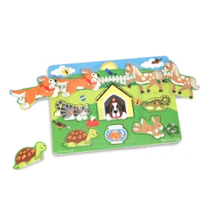 Rompecabezas de Clavijas de Madera – Melissa y Doug – 13722