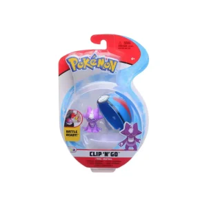 Pokemon Clip ‘N’ Go Toxel y gran Figura de Bola – 4335
