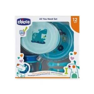 Set Primeras Comidas Chicco 12m+ Celeste – 3565