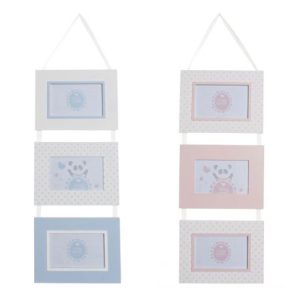 Marco multifotos madera