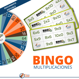 Bingo de multiplicaciones