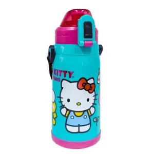 Botella Térmica 400 ml Hello Kitty (Turquesa)