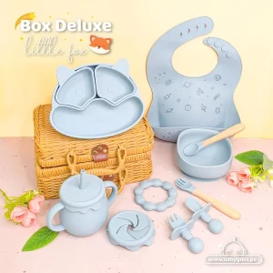 Box Alimentación Deluxe Little Fox (Dusty Blue)