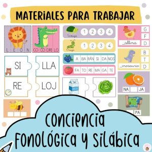 CONCIENCIA FONOLÓGICA Y SILÁBICA