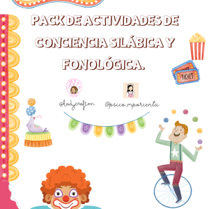 CONCIENCIA SILÁBICA Y FONOLÓGICA VERSIÓN CIRCO