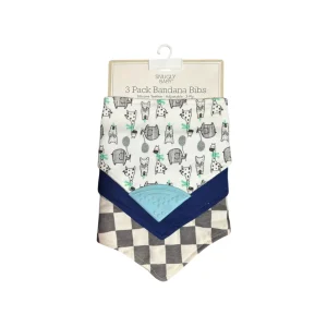 Set de 3 Baberos Bandanas