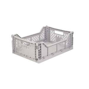 Caja Plegable Mediana Gris
