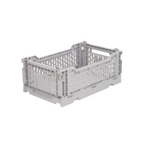Caja Plegable Pequeña Gris