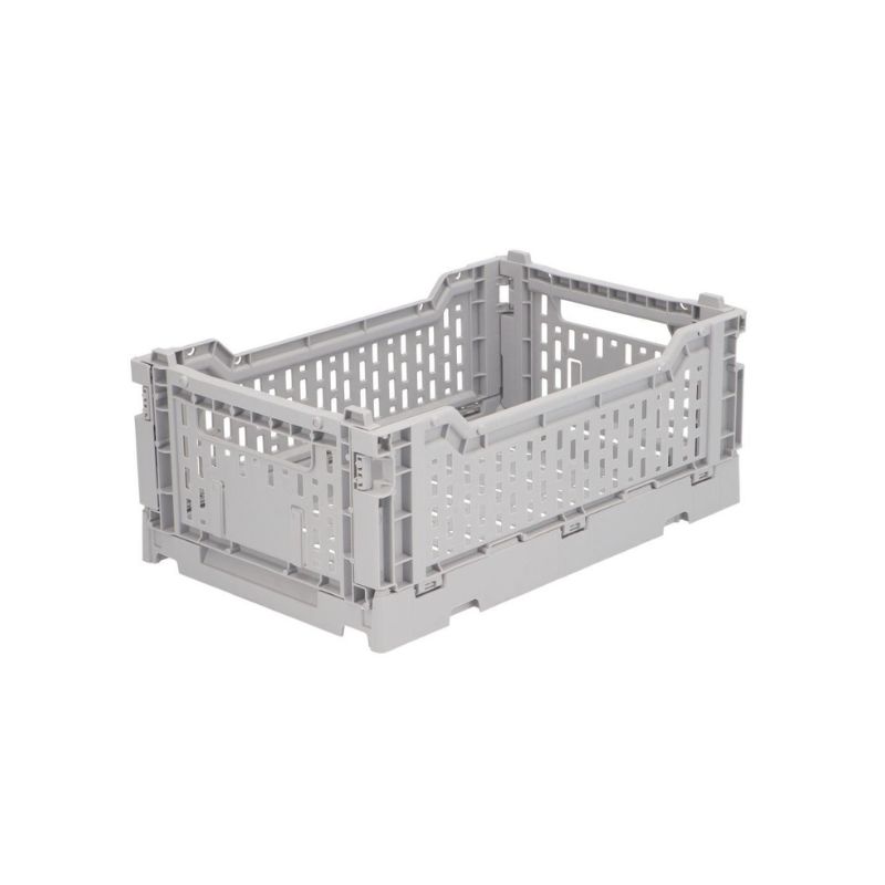 Caja Plegable Pequeña Gris