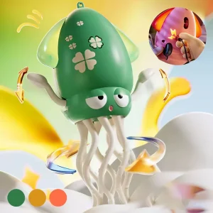 Calamar Bailarín Recargable Con Sensor – Tummy Time