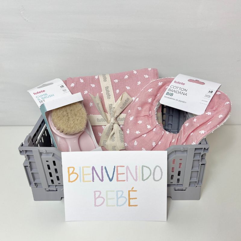 Canastilla Esenciales Bebé Gris