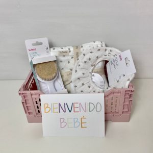 Canastilla Esenciales Bebé Rosa