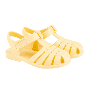 Cangrejeras Infantiles con Velcro Vainilla