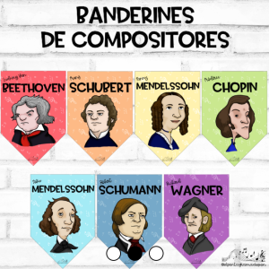 BANDERINES DE COMPOSITORES