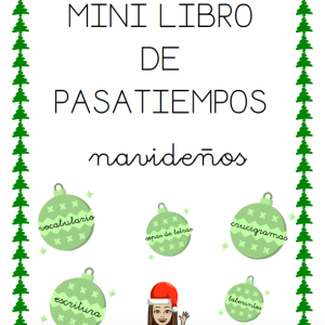 Mi libro de pasatiempos navideño