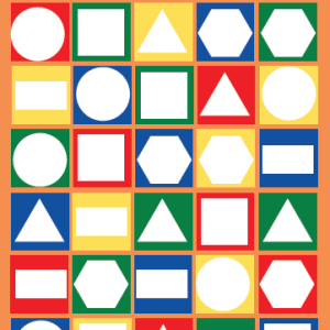 Juego de figuras y formas