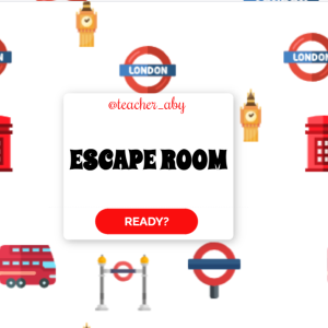 ESCAPE ROOM. GRAMMAR