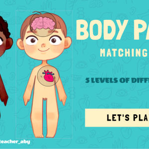 BODY PARTS. GAME FOR SCIENCE