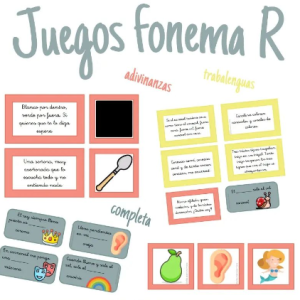 JUEGOS FONEMA R