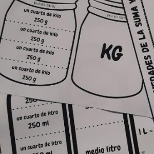 UNIDADES DE MEDIDA kg y litro