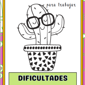 Cuaderno para trabajar dificultades lectoescritura