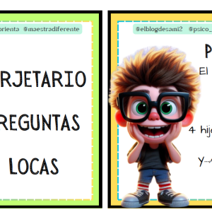 Tarjetario preguntas locas
