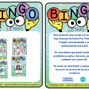 Bingo de las letras
