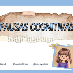 Pausas cognitivas